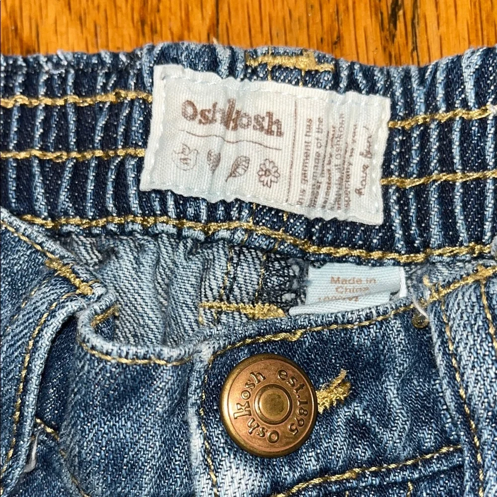 OshKosh B'gosh Classic Girls Blue Denim Jeans Size 18 Months